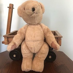 Peggy Nisbet Honiton Jointed Stuffed Bear VNTG EUC Made in England EUC